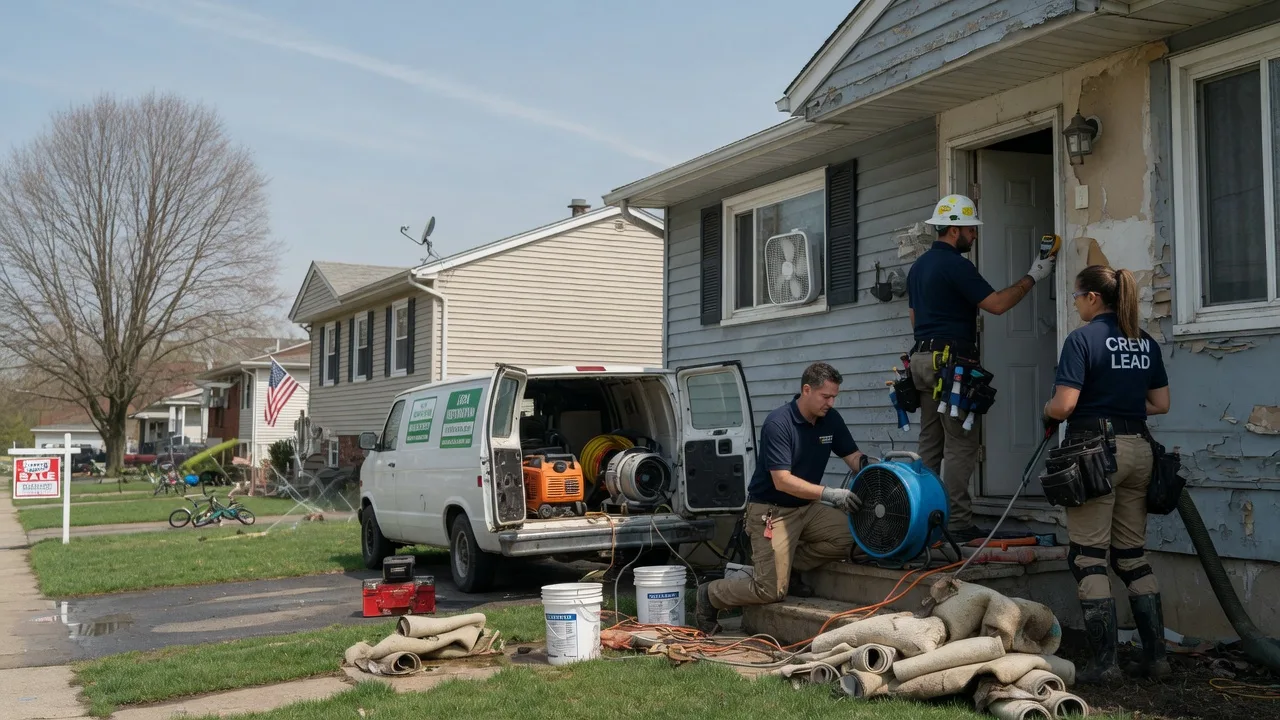 Flood Cleanup in Rahway, NJ near me